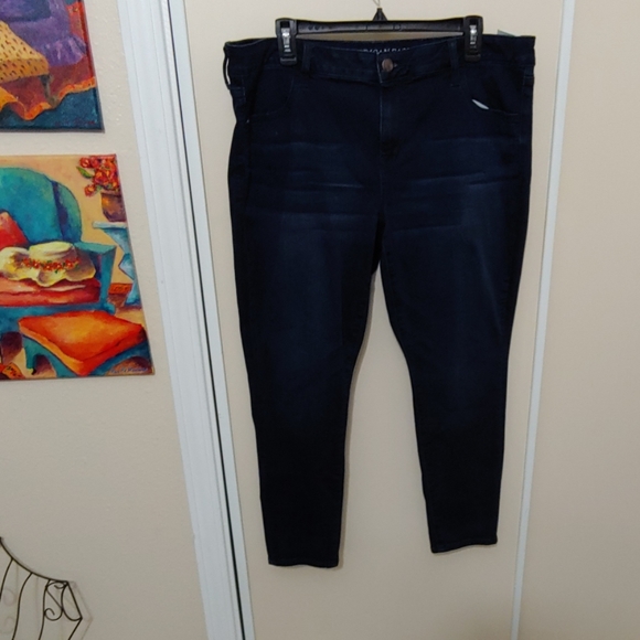American Eagle Outfitters Denim - American Eagle Outfitters Deep Blue jeans 20 Short